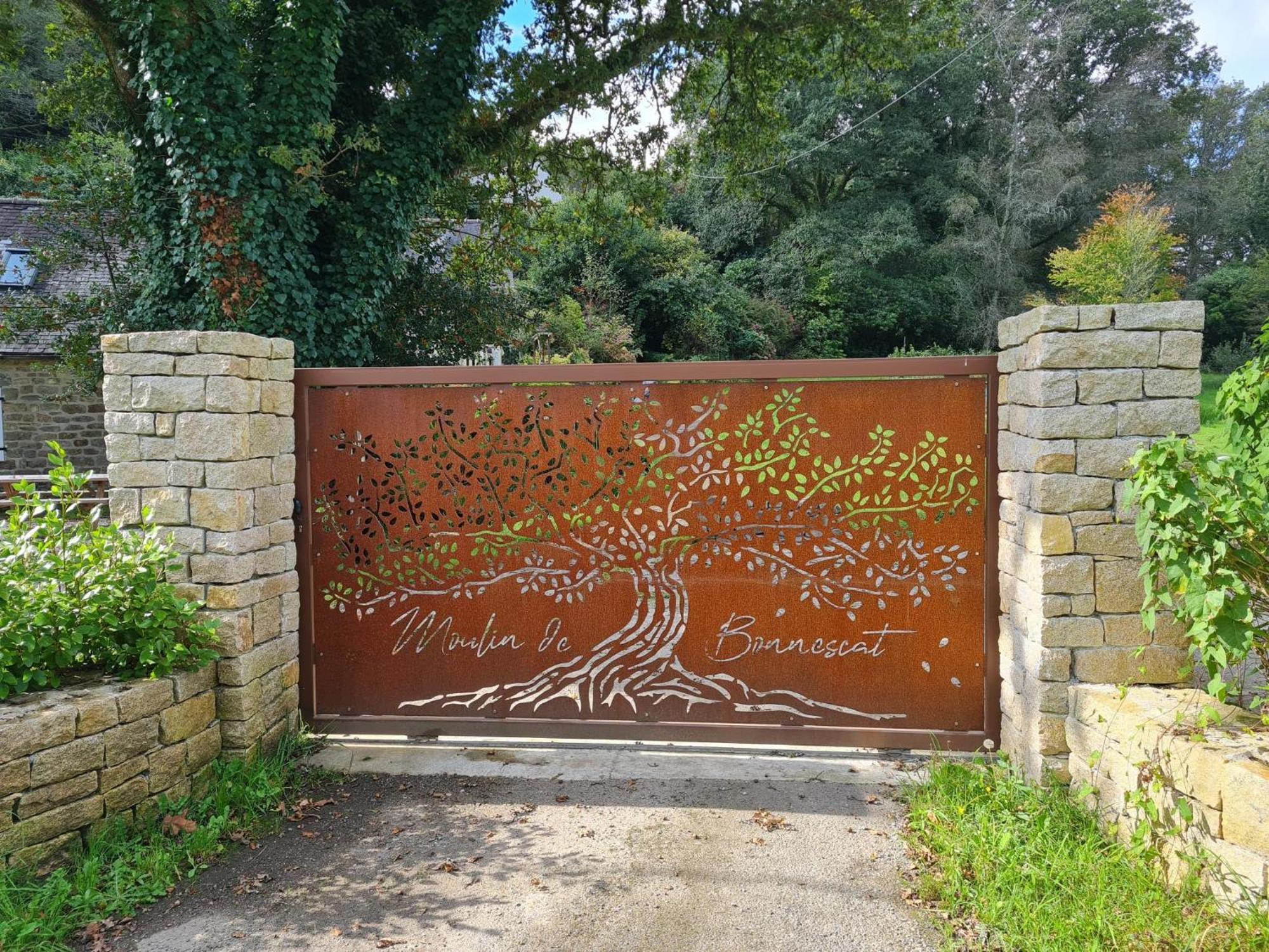 הוילה Plogonnec Moulin De Bonnescat מראה חיצוני תמונה